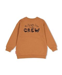 Meisjes sweater beige