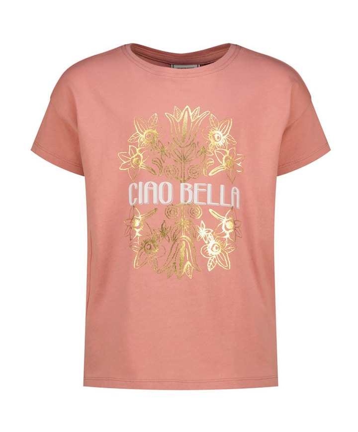 Meisjes t-shirt oranje