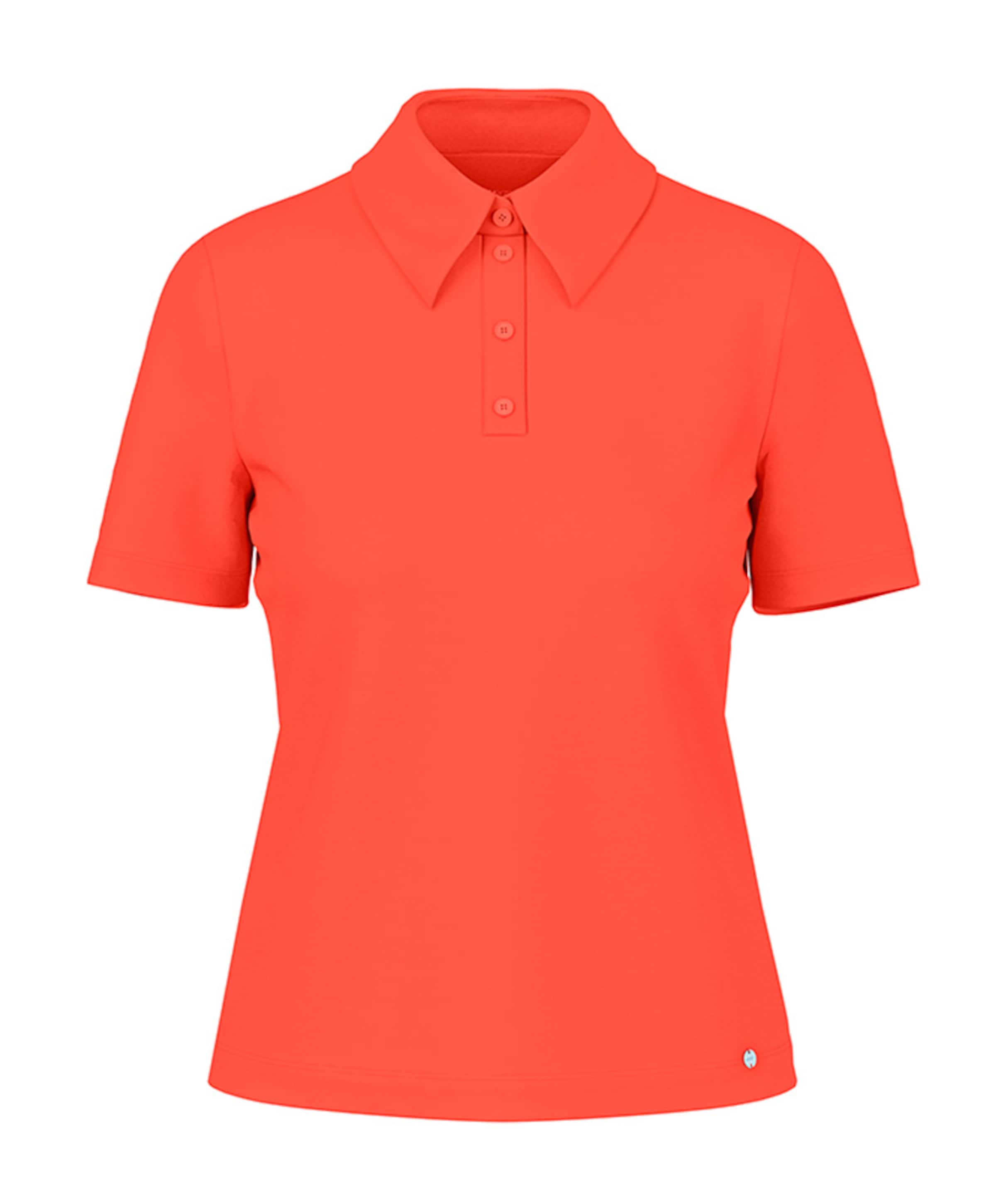 Dames polo oranje