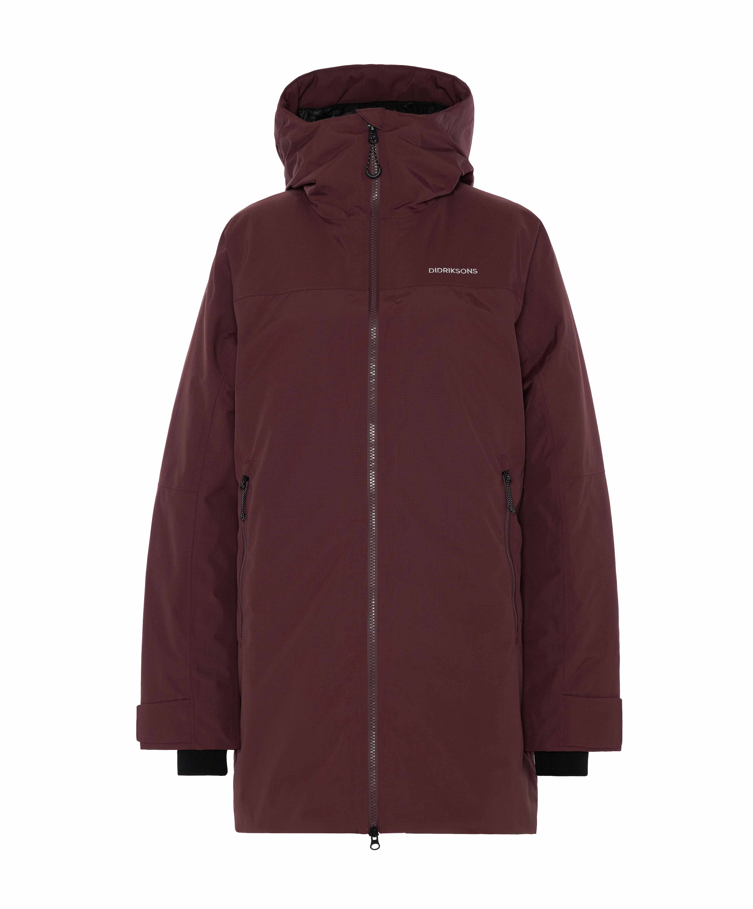 Dames jas bordeaux