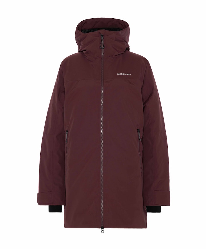 Dames jas bordeaux