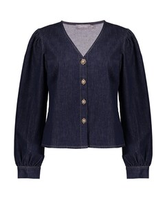 Dames blouse blauw