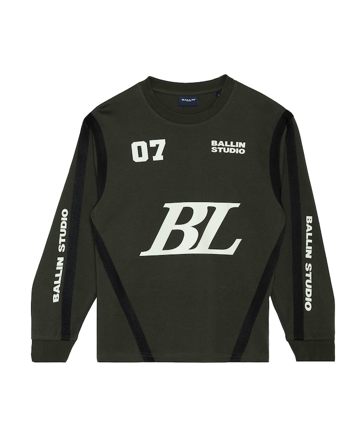 Jongens longsleeve groen