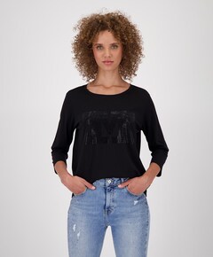 Dames longsleeve zwart