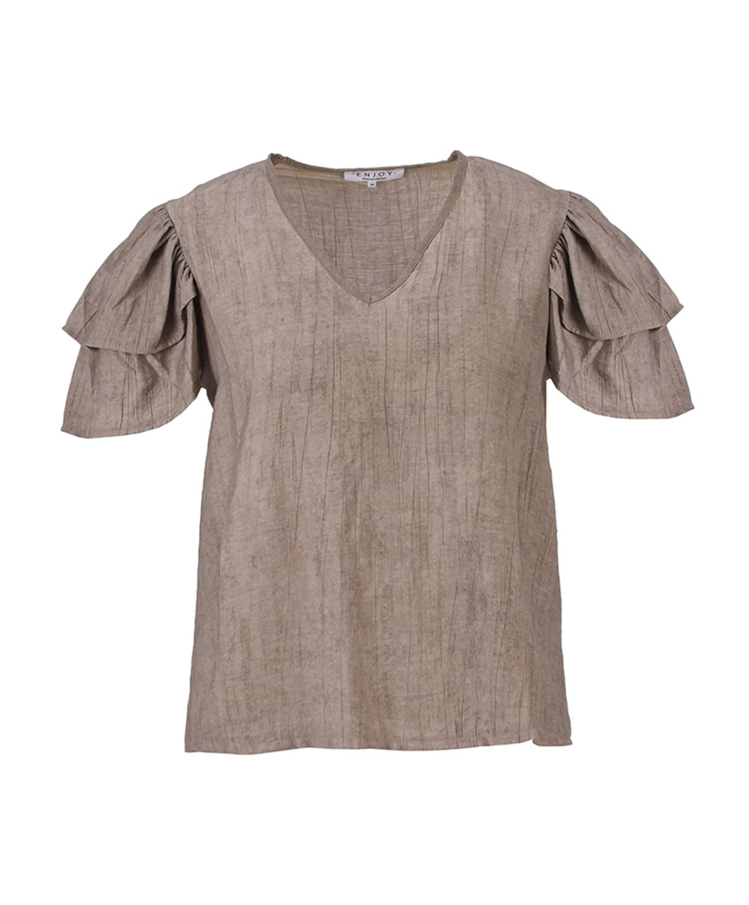 Dames top beige