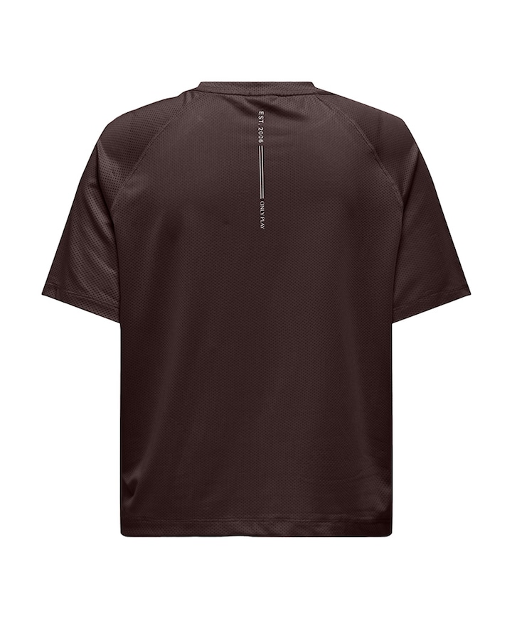 Dames t-shirt bruin