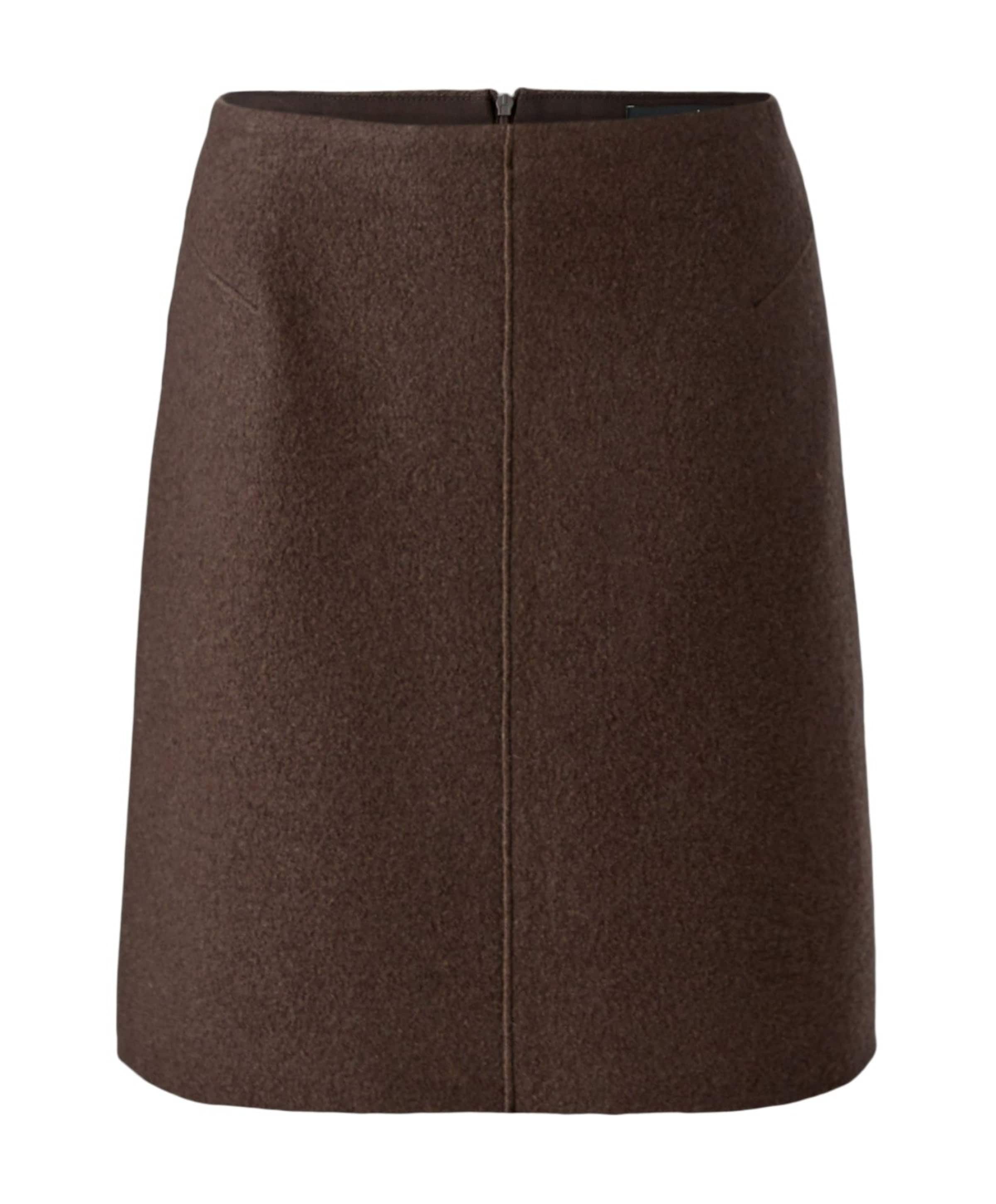 Dames rok bruin
