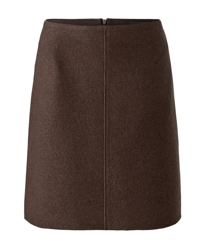 Dames rok bruin