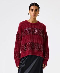Dames trui bordeaux