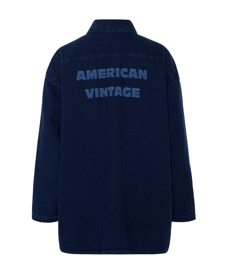 Dames blouse blauw