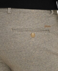 V11 CHINO PRINTED STRUCTURE broek beige