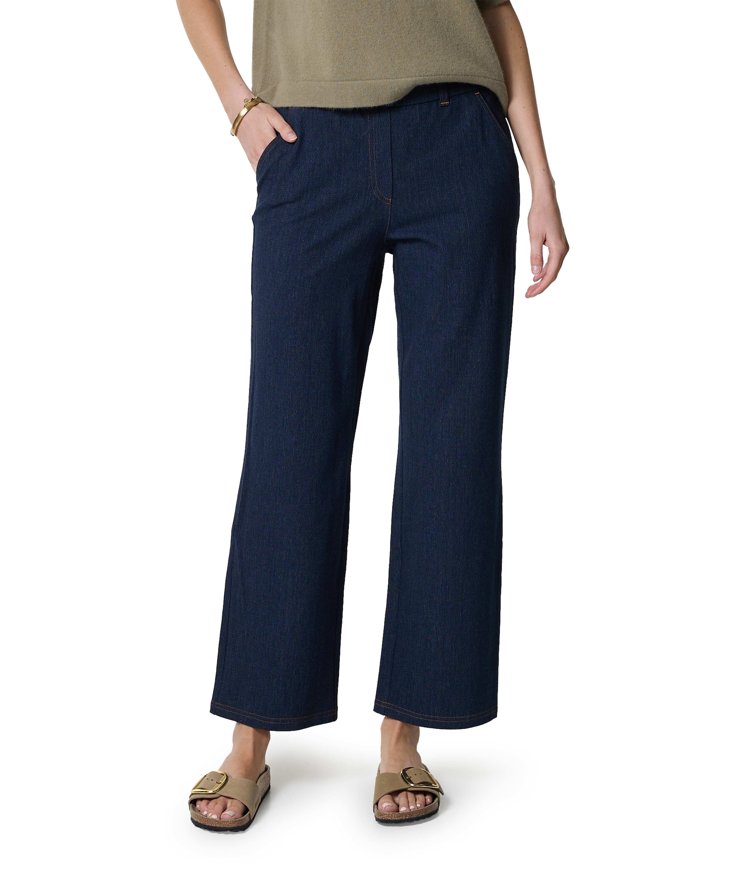 S61 dames broek blauw