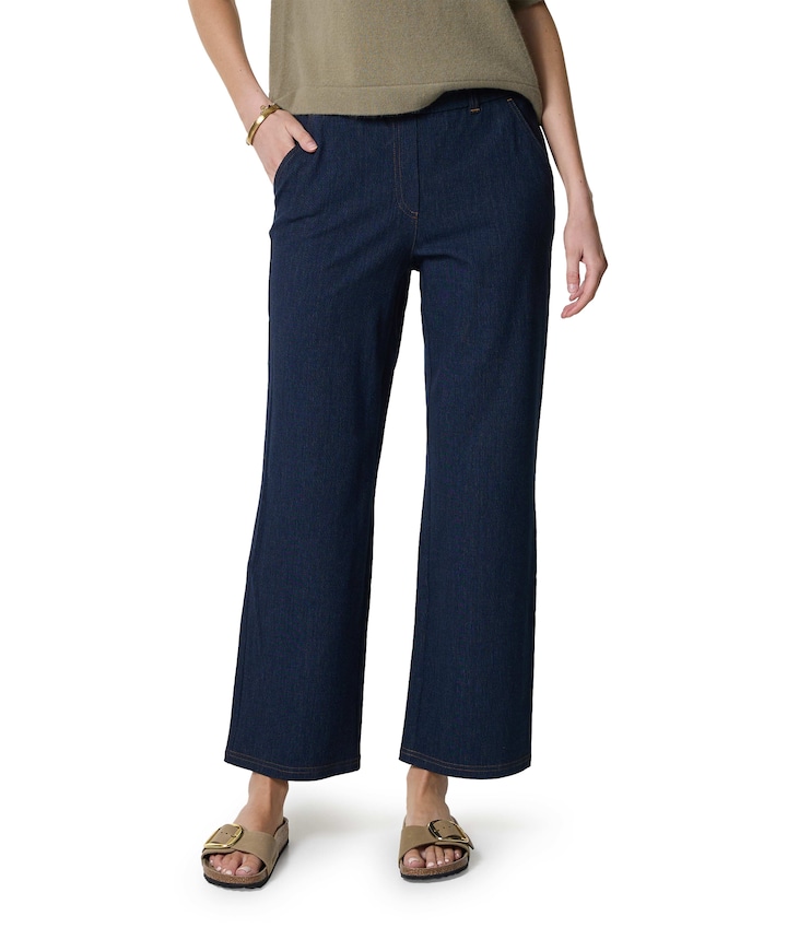 S61 dames broek blauw