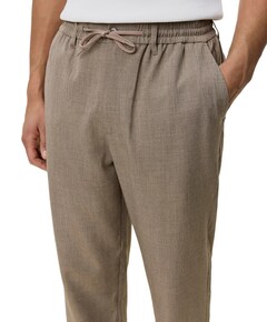 Como Tapered Suit Pants heren broek beige