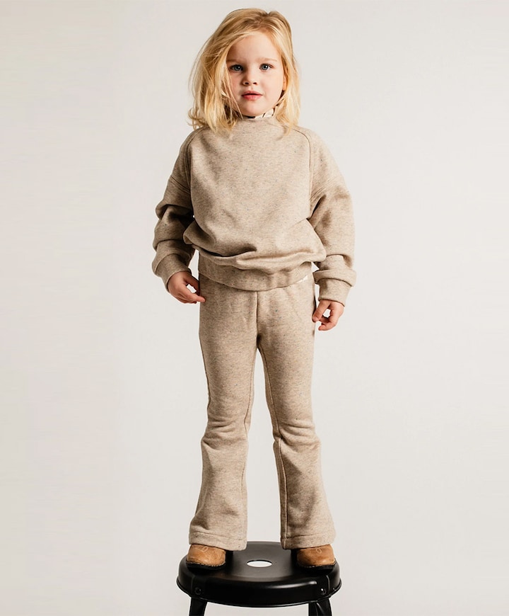 meisjes broek beige