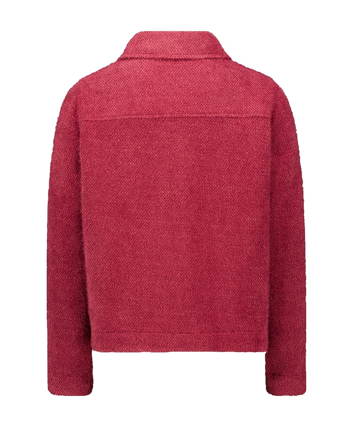 Dames jas bordeaux