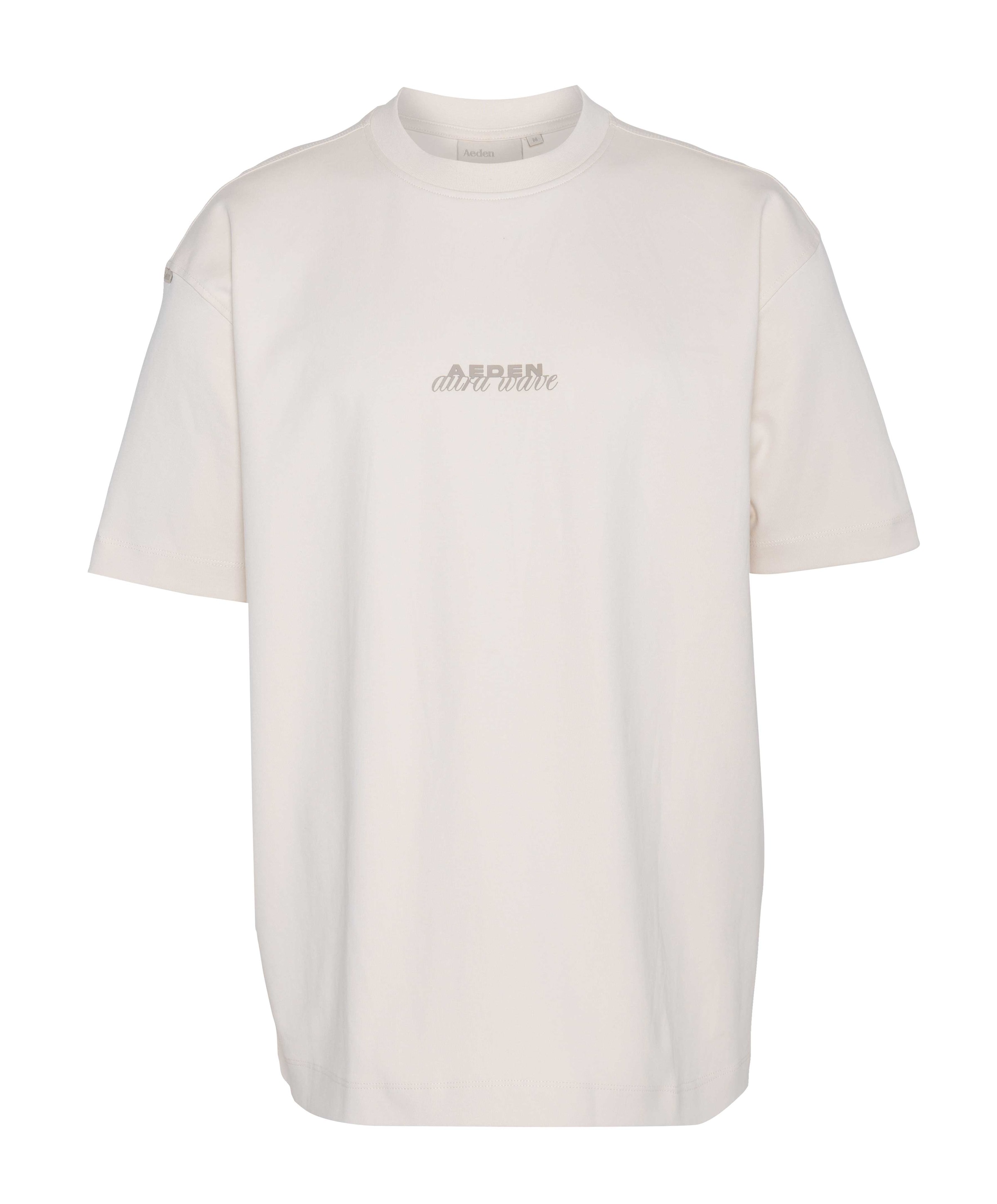 Heren T-shirt ecru