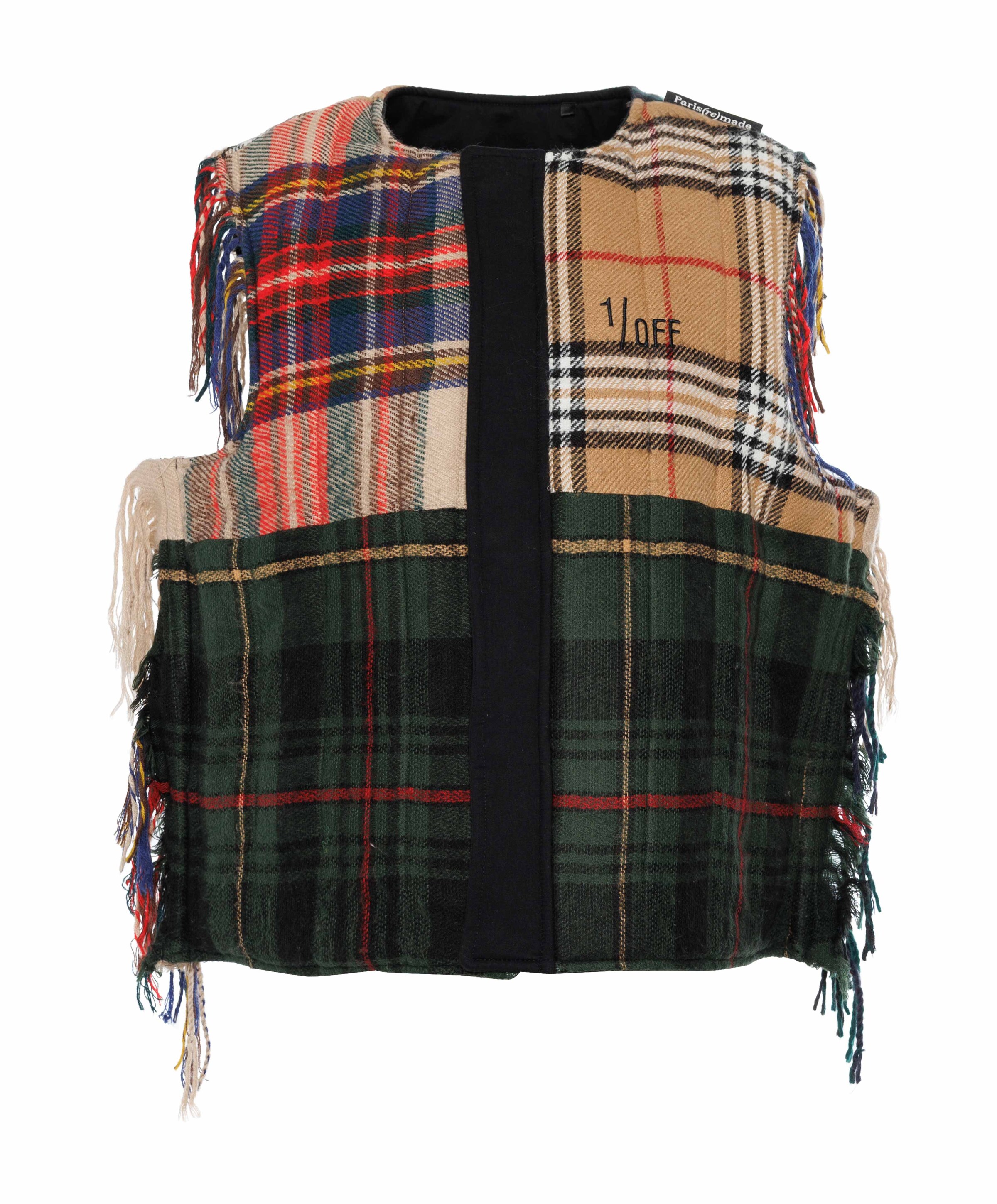 Dames gilet multicolor