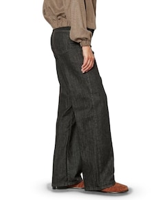 Liv New Wide dames jeans bruin