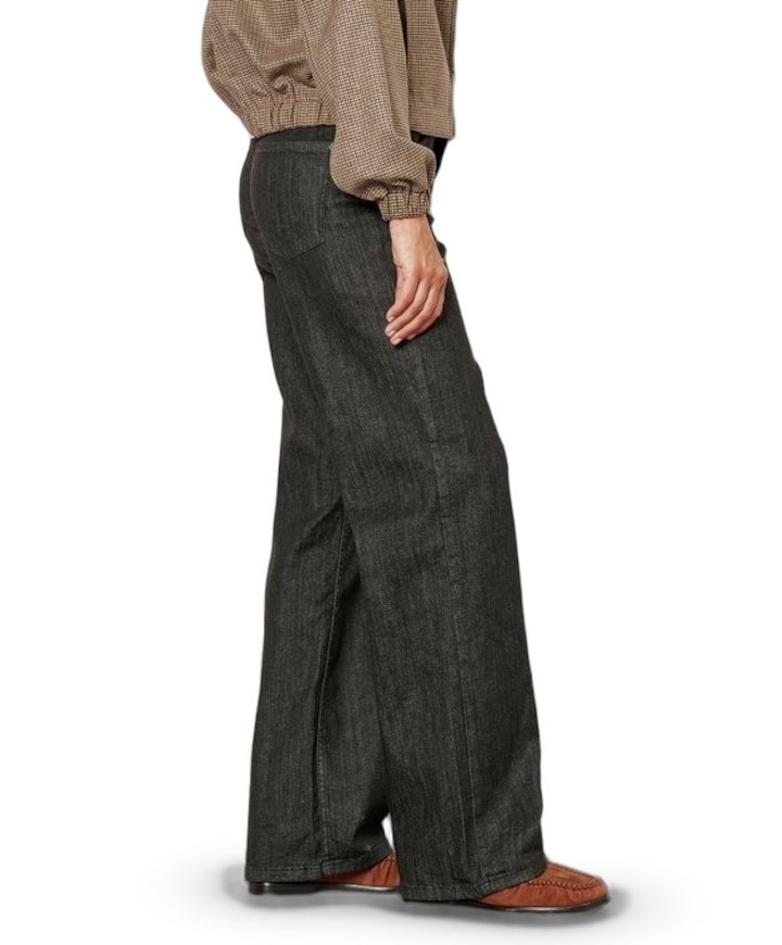 Liv New Wide dames jeans bruin