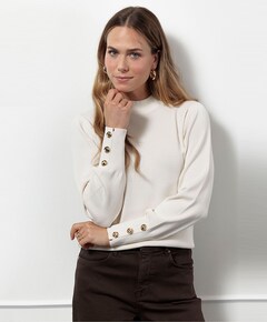Dames trui ecru