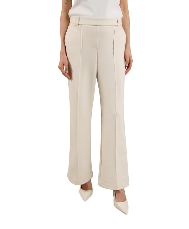 Jill Scuba broek ecru