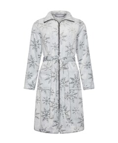 Dames ochtendjas grijs