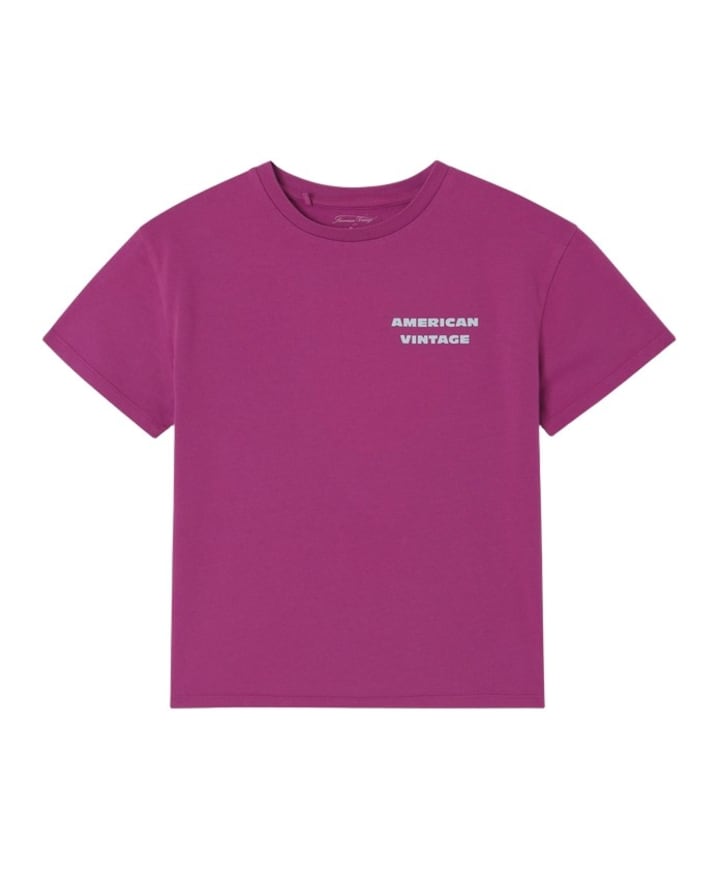 Uniseks T-shirt roze