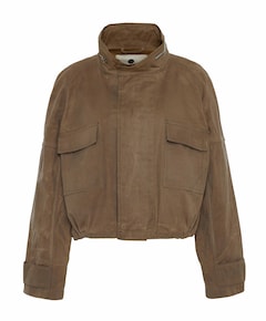 Dames jas bruin
