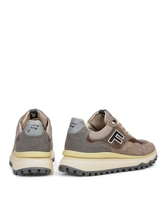 heren sneakers beige