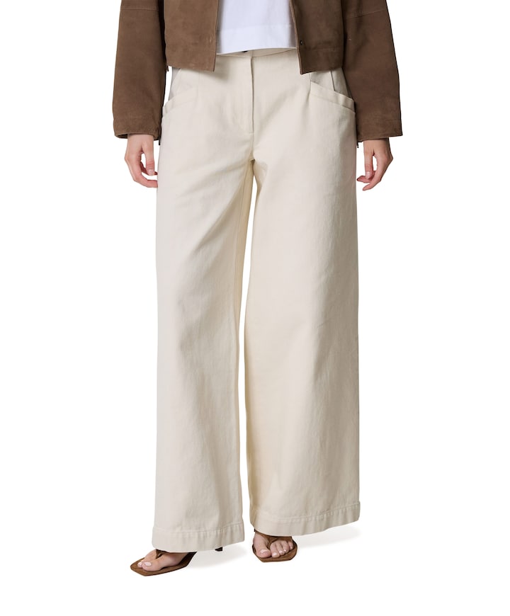 Jesper dames broek ecru