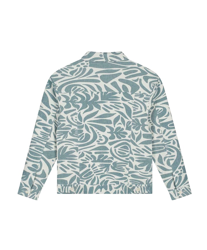 Heren overshirt groen