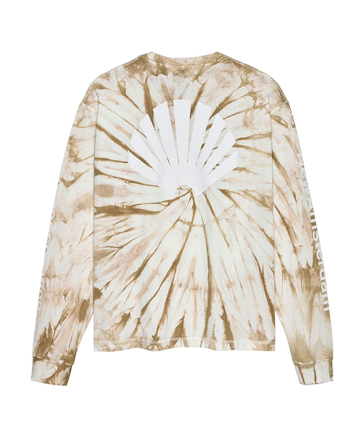 Heren longsleeve ecru