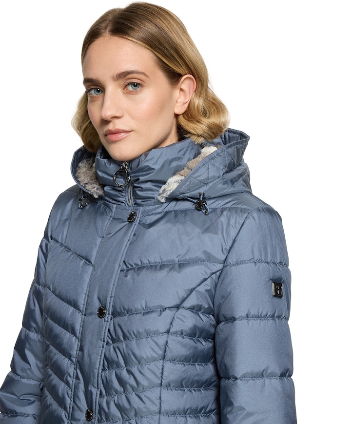 Dames jas blauw