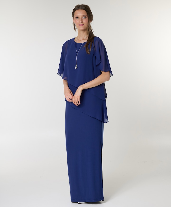 Dames jurk blauw