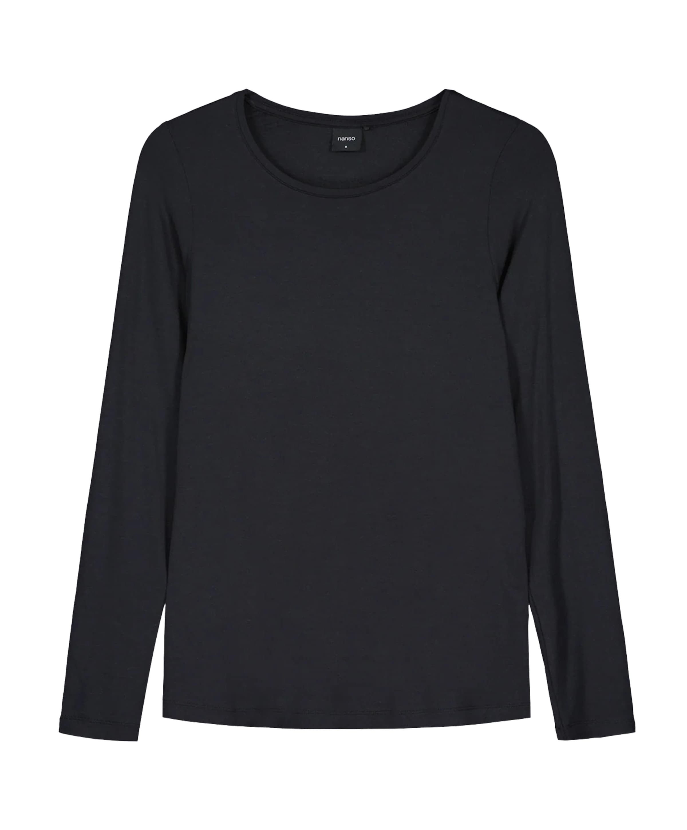 Dames pyjamatop zwart