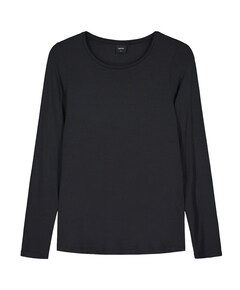 Dames pyjamatop zwart