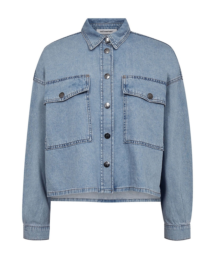 Blouse blauw