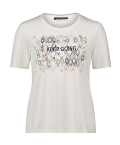 Dames t-shirt ecru