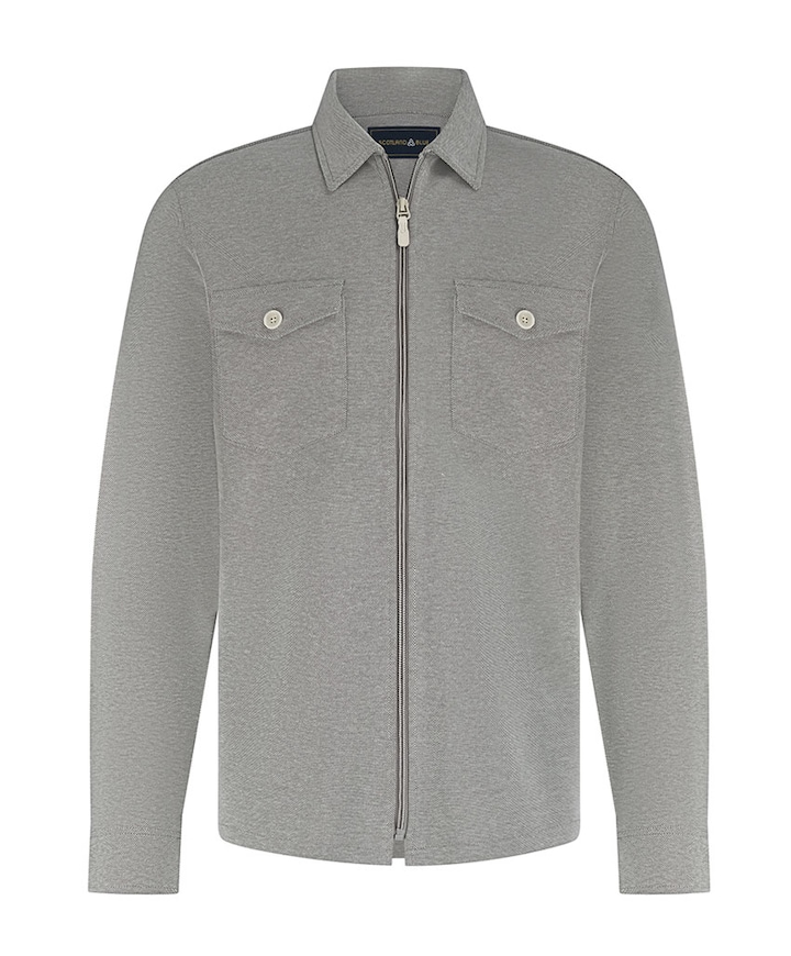 Heren overshirt groen