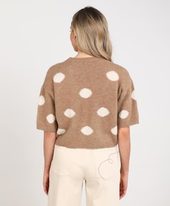 Dames trui bruin