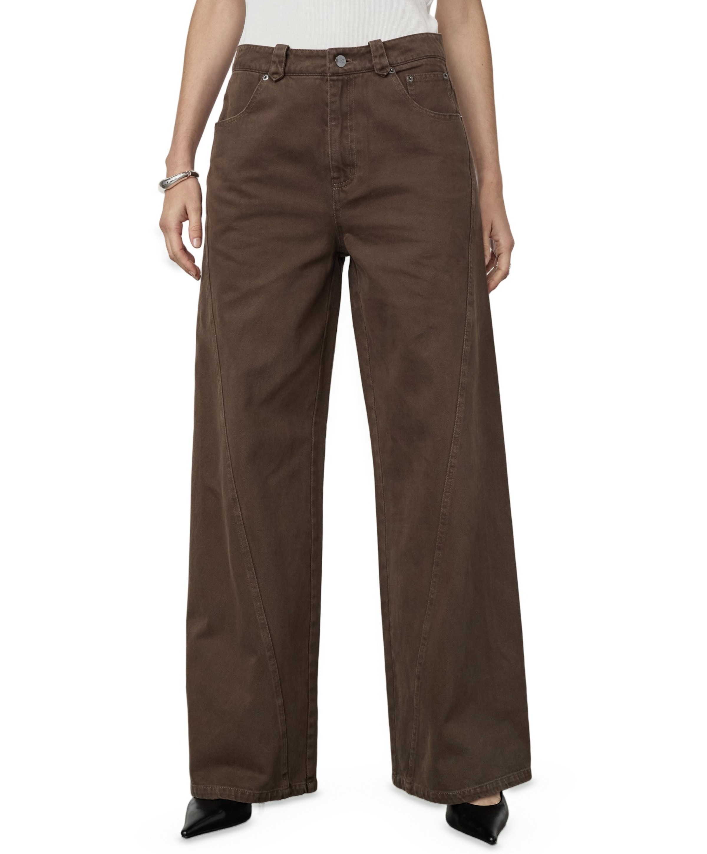 BeltonCC Jeans dames jeans bruin
