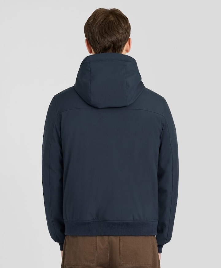 Heren jas blauw