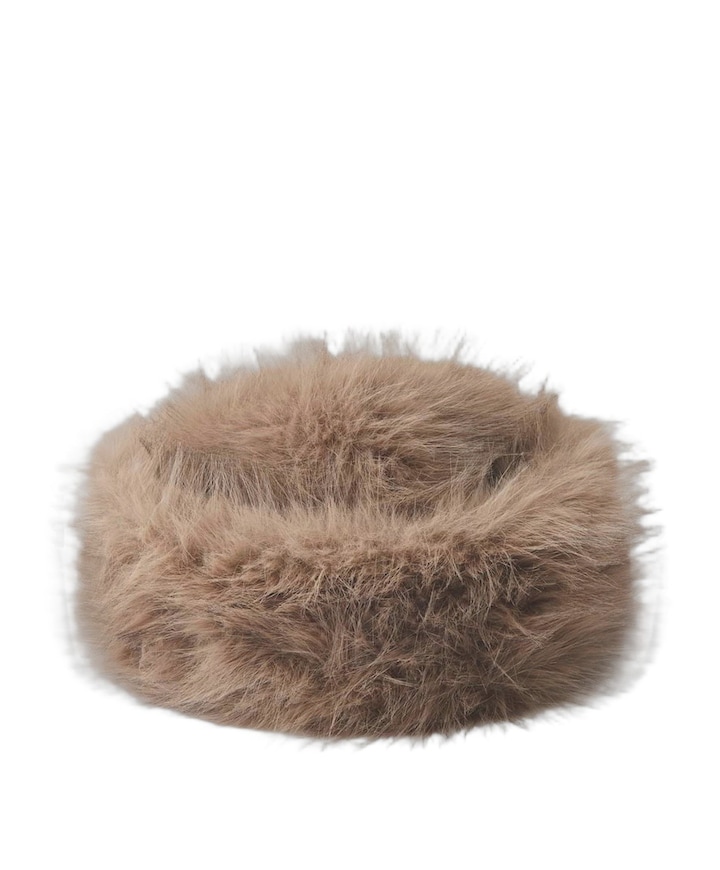 Dames hoofdaccessoire beige
