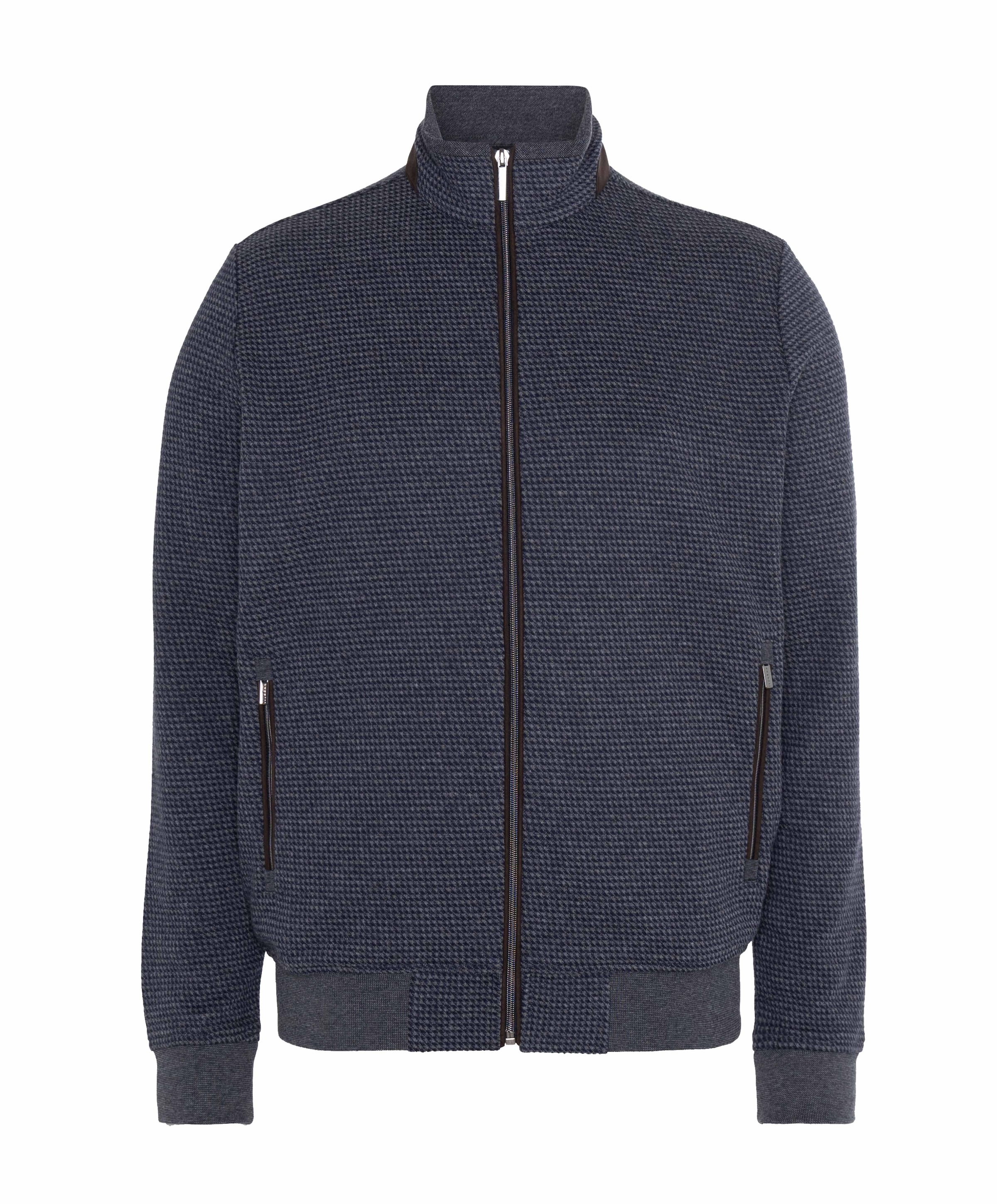 Heren vest grijs