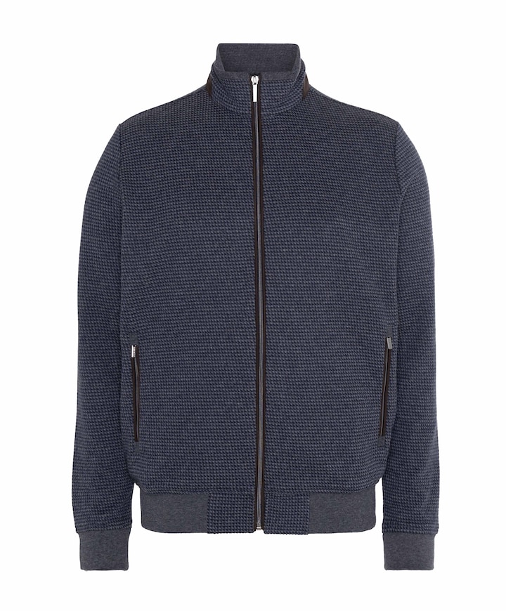 Heren vest grijs