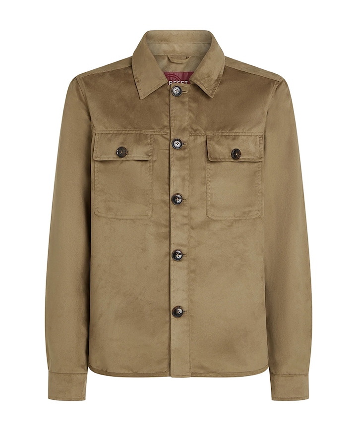 Heren jas beige