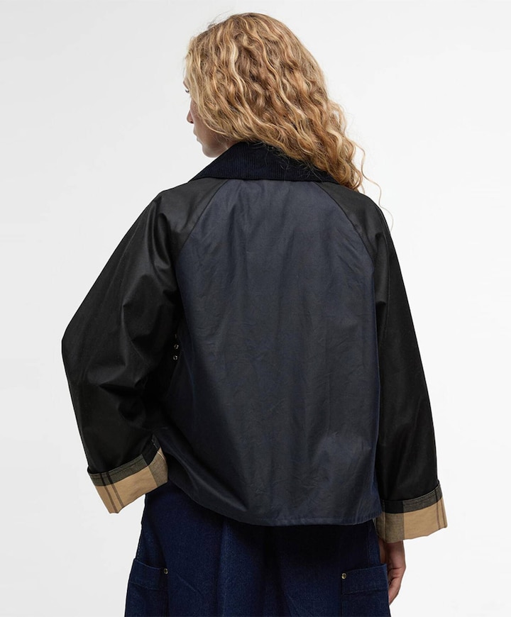 Dames jas blauw