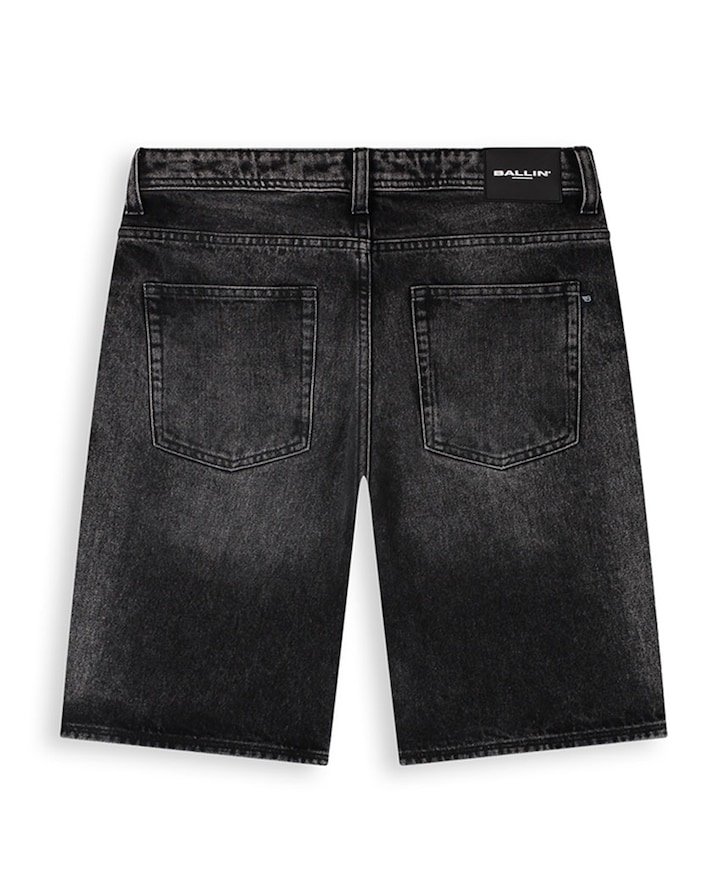 The Kyle Loose Fit jongens korte broek grijs