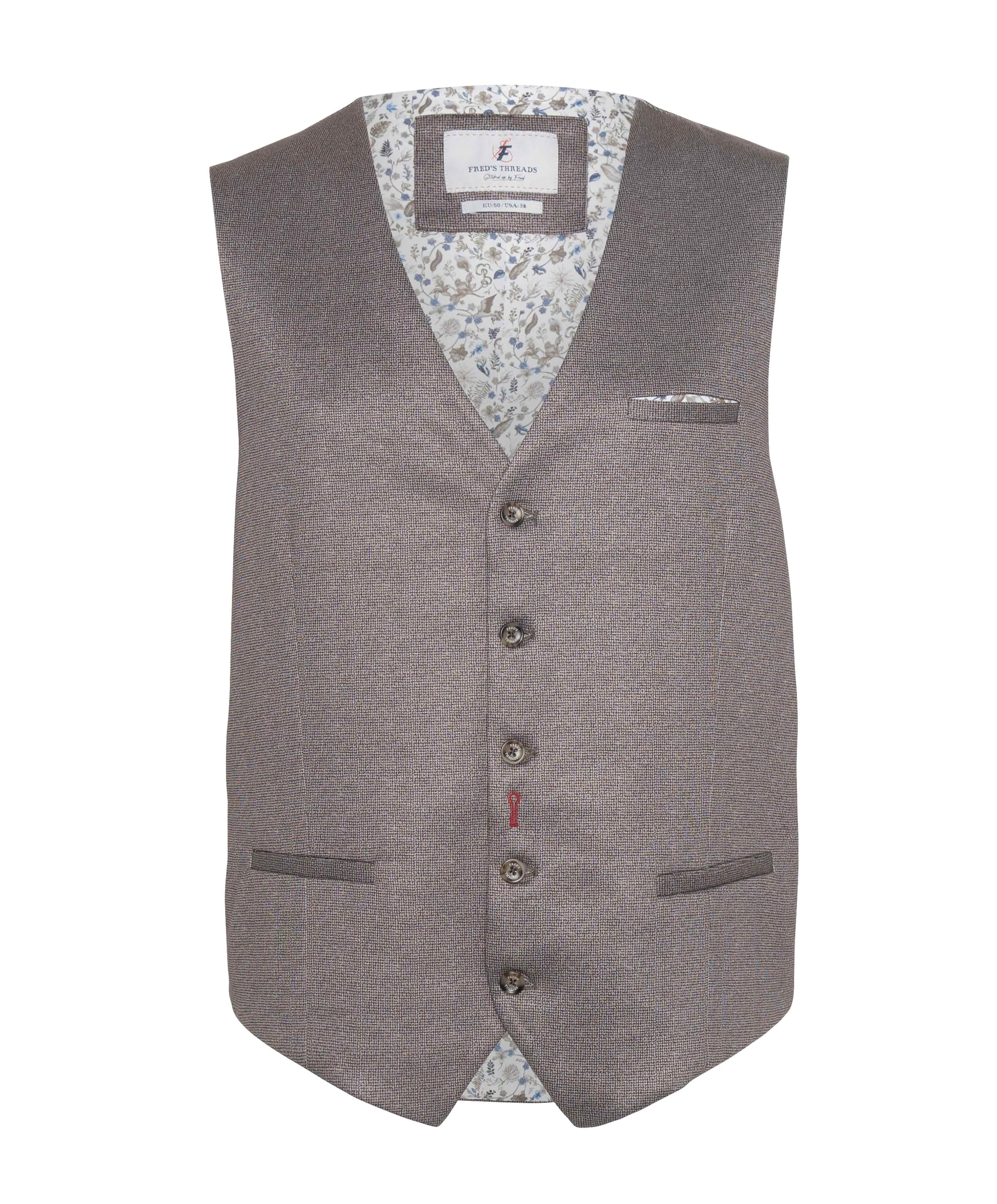 Heren gilet bruin